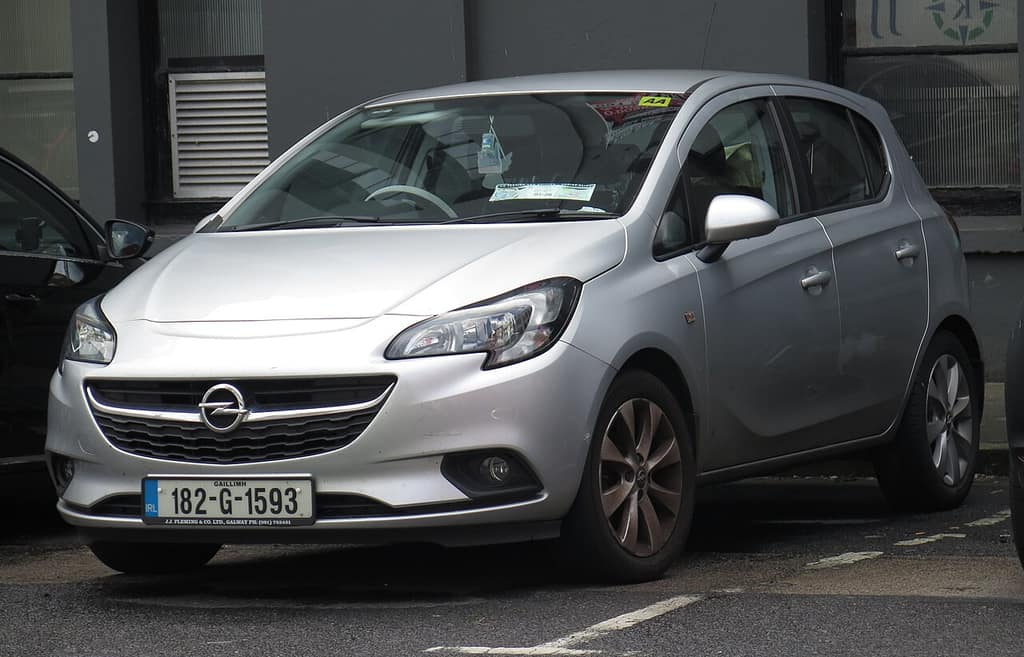 Opel Corsa E fotoğrafı